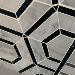 KC Floors & More - See that "BR" that is permanent marker on the marble that won't come out!