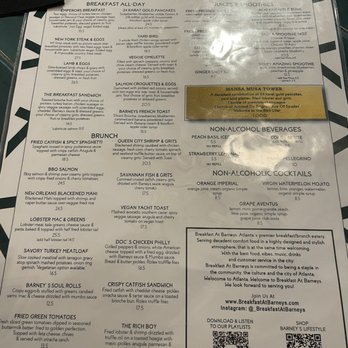 Breakfast At Barneys - Breakfast & Brunch Near Me - Atlanta, Georgia