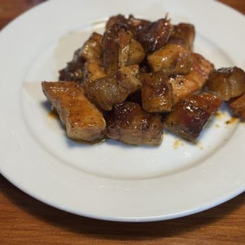 Low And Slow Smokehouse - 1 lb of pork belly burnt ends. 75 % fat - Barbeque Near Me - Lakeland, Florida Low And Slow Smokehouse - 1 lb of pork belly burnt ends. 75 % fat - Barbeque Near Me - Lakeland, Florida