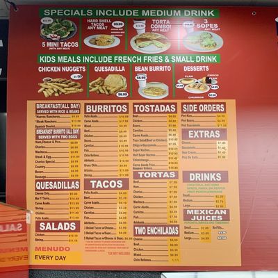 Menu photo 6 Franciscos Mexican Food Surprise, AZ Menu photo 6 Franciscos Mexican Food Surprise, AZ