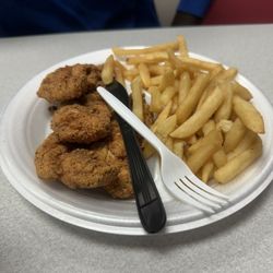 Hwy 55 Burgers Shakes & Fries - 6 Hand-Breaded Chicken Tender Basket