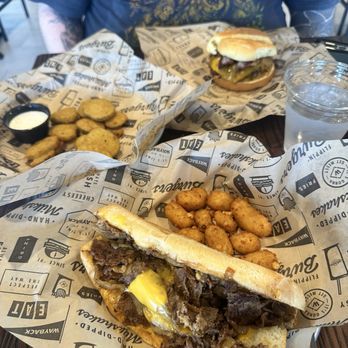 Wayback Burgers - Sweet bacon burger, cheesesteak, cheese curds, fried pickles - Burgers Near Me - Salem, Oregon Wayback Burgers - Sweet bacon burger, cheesesteak, cheese curds, fried pickles - Burgers Near Me - Salem, Oregon
