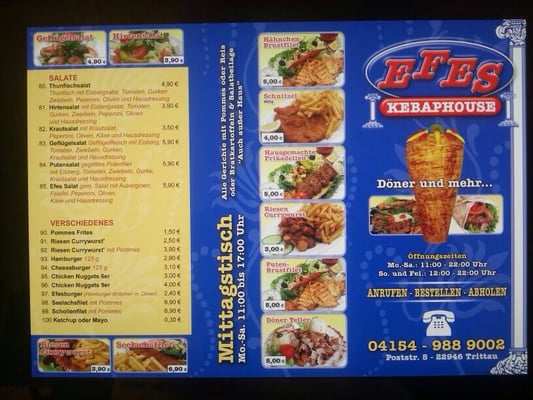 Menu photo 1 Efes Grill Trittau, SH