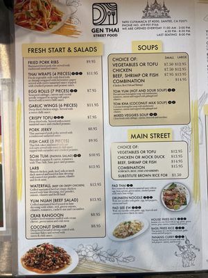 Menu photo 8 Gen Thai Street Food Santee, CA Menu photo 8 Gen Thai Street Food Santee, CA