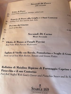 Menu photo 1 Stabile 169 Palermo, PA