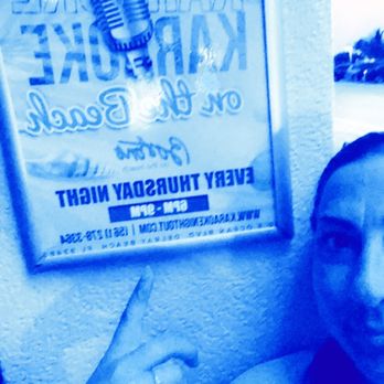 Boston's On the Beach - Karaoke the last night of my vacation!!!!! - Seafood Near Me - Delray Beach, Florida