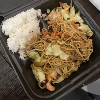 Yogi’s Grill - Shrimp Butter Garlic Noodles Great noodles, but minimal amounts of shrimp. Could have used a side sauce as it was a little dry. - Japanese Near Me - Phoenix, Arizona Yogi’s Grill - Shrimp Butter Garlic Noodles Great noodles, but minimal amounts of shrimp. Could have used a side sauce as it was a little dry. - Japanese Near Me - Phoenix, Arizona