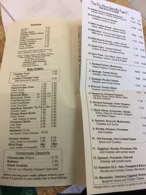 Menu photo 7 Papous Pizzas Leominster, MA