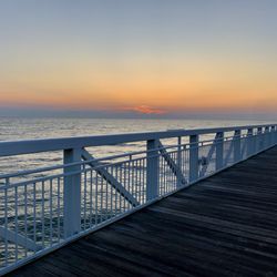 Holiday Inn Express & Suites Oscoda - The Oscoda Pier outside the back of the hotel