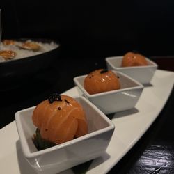 Oye's Restaurant & Bar - Salmon dumplings
