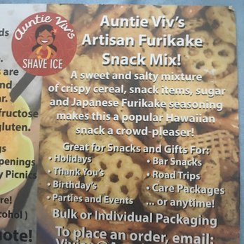 Auntie Viv's - Shaved Ice Near Me