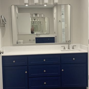 Tile Worx & Beyond - Second vanity, and check out cool floors! - Tiling Near Me Tile Worx & Beyond - Second vanity, and check out cool floors! - Tiling Near Me