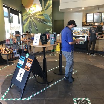 Starbucks - inside of the store - Coffee & Tea Near Me - Irvine, California