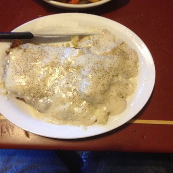 Meeker Cafe - Country Fried Steak & mashed potatoes - Cafes Near Me - Meeker, Colorado