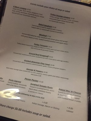 Menu photo 5 The Living Room Venice Venice, FL