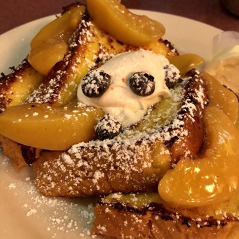 Pegasus - My peaches and cream french toast - Breakfast & Brunch Near Me - Brooklyn, New York