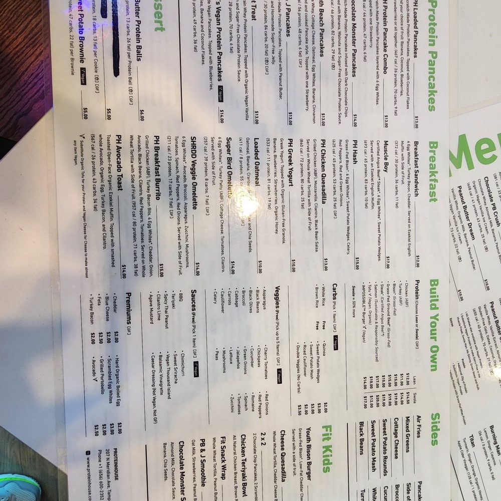 PROTEINHOUSE - Menu - Juice Bars & Smoothies Near Me - Tampa, Florida PROTEINHOUSE - Menu - Juice Bars & Smoothies Near Me - Tampa, Florida