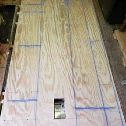 Lion's RV & Homes Repair - Install new plywood for the flooring
