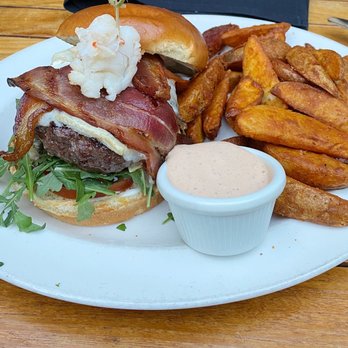 Tarpy's  - Epic burger with fries. - New American Near Me - Monterey, California