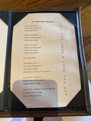 Menu photo 2 Julia - A Spirited Restaurant and Bar Santa Fe, NM