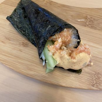 Aokicho - Spicy Salmon Handroll - Sushi Bars Near Me - League City, Texas