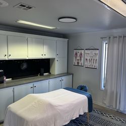 Massage Studio - A comfortable, professional environment to help get away from the world, while tending to your aches and pains one session at a time!