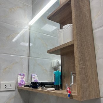 Costa Palawan Resort - Bathroom shelf - Resorts Near Me - Puerto Princesa, PLW