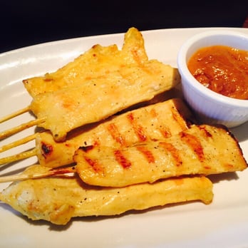 Royal Thai - Chicken satay - Thai Near Me - Dallas, Texas