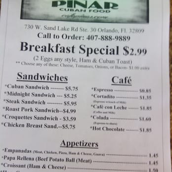 Café Pinar - Cuban Near Me - Orlando, Florida Café Pinar - Cuban Near Me - Orlando, Florida