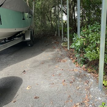 Divine Work Express - Boat shelter crush & run paved - Excavation Services Near Me