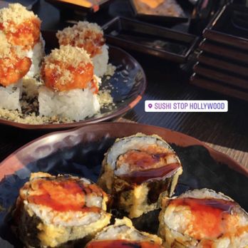 Sushi Spot - Spicy Tuna tempura and crunchy salmon roll - Sushi Bars Near Me - Tarzana, California Sushi Spot - Spicy Tuna tempura and crunchy salmon roll - Sushi Bars Near Me - Tarzana, California