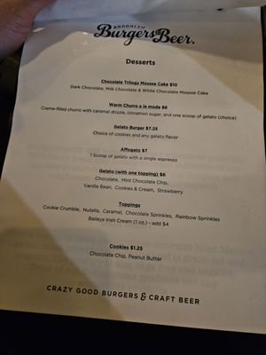 Menu photo 8 Brooklyn Burgers & Beer Brooklyn, NY