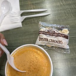 Delicious lobster bisque Delicious lobster bisque