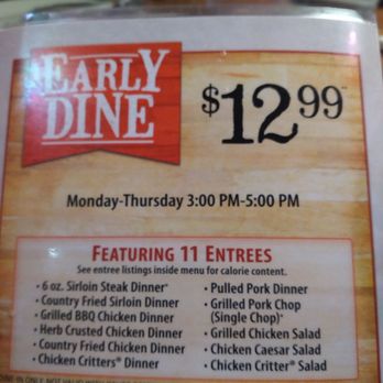 Texas Roadhouse - Early Dine options - Barbeque Near Me - Rialto, California Texas Roadhouse - Early Dine options - Barbeque Near Me - Rialto, California