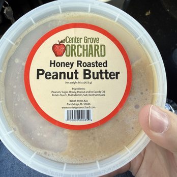 Center Grove Orchard - Peanut Butter - Botanical Gardens Near Me - Cambridge, Iowa Center Grove Orchard - Peanut Butter - Botanical Gardens Near Me - Cambridge, Iowa