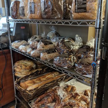 Bluff View Bakery - shelves of bread and pastries - Bakeries Near Me - Chattanooga, Tennessee