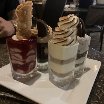 Seasons 52 - Dessert shooters !!!! - New American Near Me - Fort Lauderdale, Florida Seasons 52 - Dessert shooters !!!! - New American Near Me - Fort Lauderdale, Florida