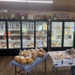 Peace Hollow Farm Market - Their grass raised meat and dairy. Also pastries!