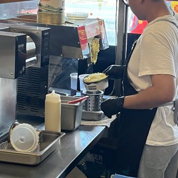 Mills Market - Making shave ice - Bakeries Near Me - Orlando, Florida
