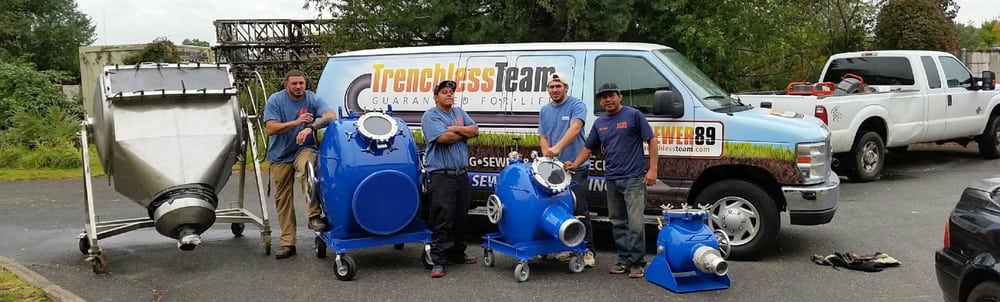 Slide of The Trenchless Team