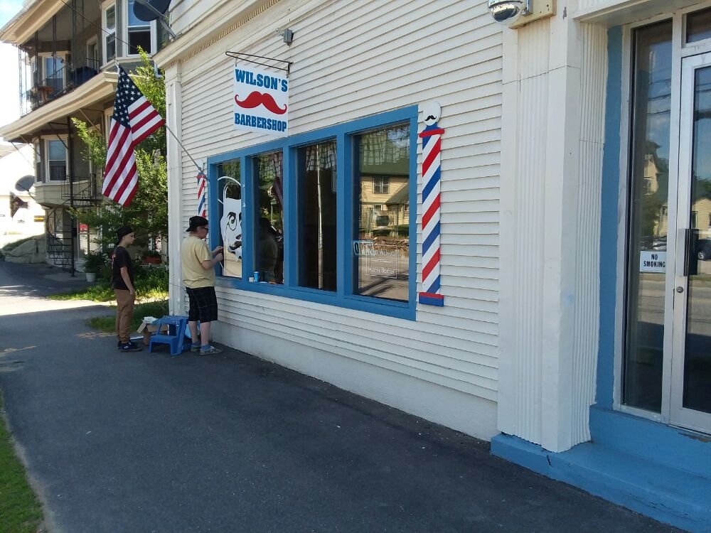 Wilson's Barbershop Logo