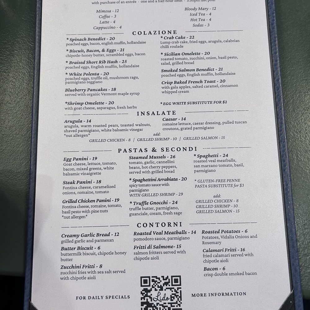 Lido - Italian Near Me - New York, New York Lido - Italian Near Me - New York, New York