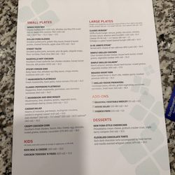 The Garden Grille & Bar - Menu 9/2023
