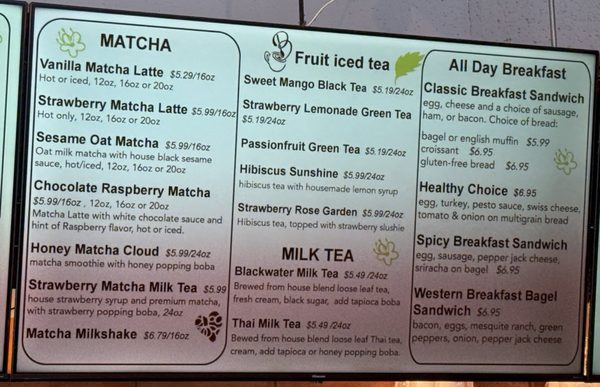Menu photo 1 Blackwater Coffee & Cafe Minnetonka, MN