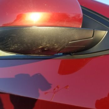 Progressive Car Care - Poorly cleaned sidemirror housing - Car Wash Near Me - Totowa, New Jersey