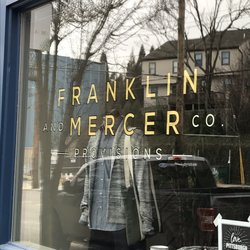 Franklin and Mercer - Front window