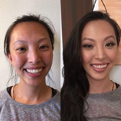 Before and after Bride Trial