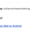 Julia Courtney's Cleaning gift card