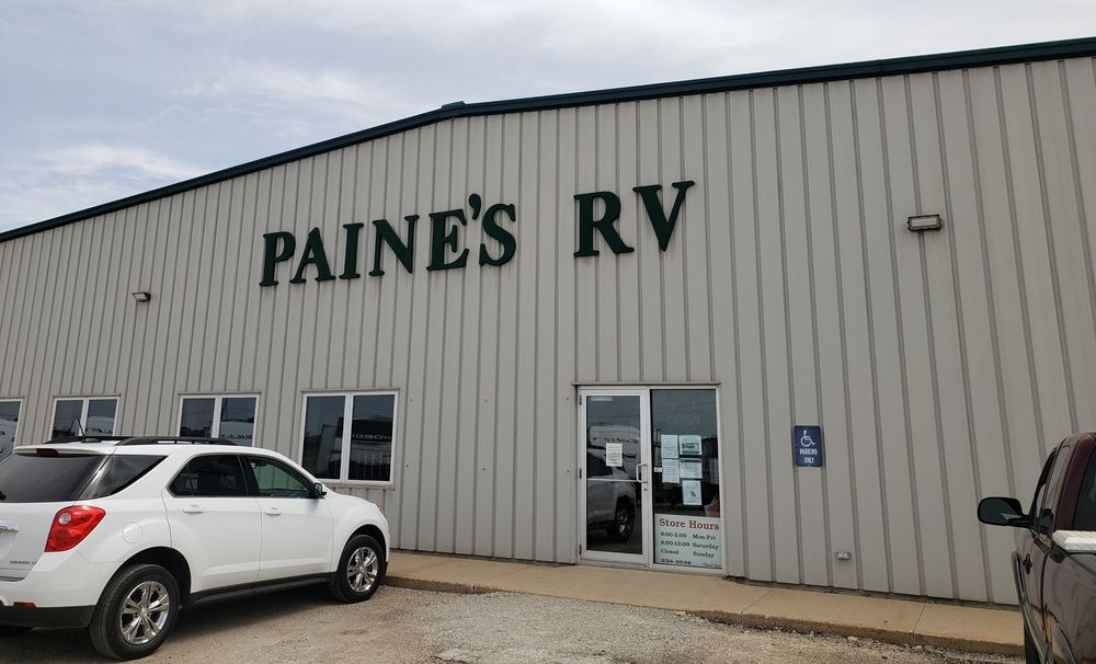 PAINE’S RV Updated October 2024 190 Plaza Dr, Elk Run Heights, Iowa RV Dealers Phone