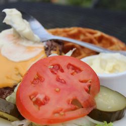 The Riv Cafe - Waffle special